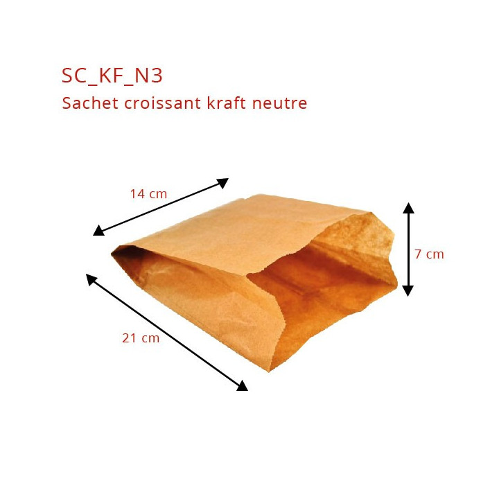 Sac-croissant SC_KF_N3 dimensions