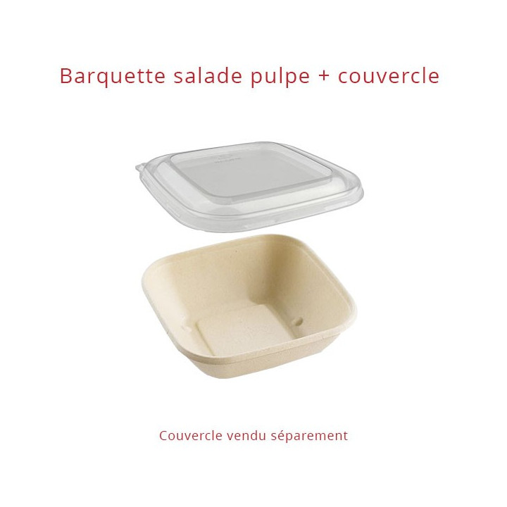 Barquette Salade Pulpe + couvercle
