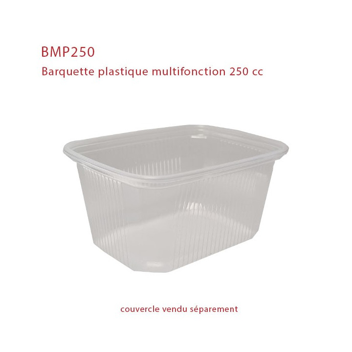 Barquette plastique Multifonction 250 cc