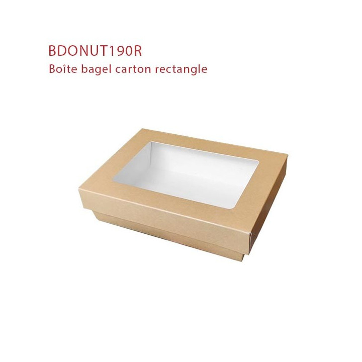 Boite carton bagel