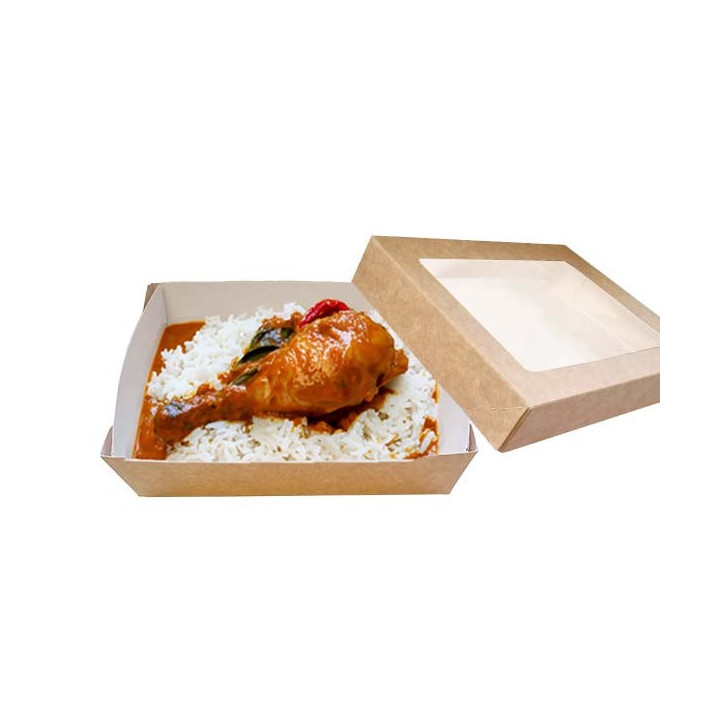 Boite Bagel Carton Rectangle ouvert
