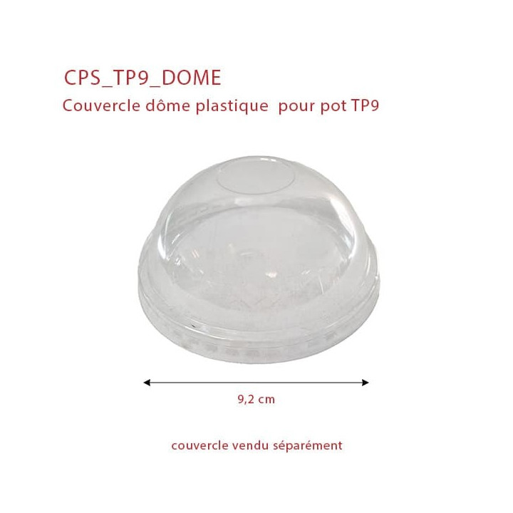 Couvercle dôme