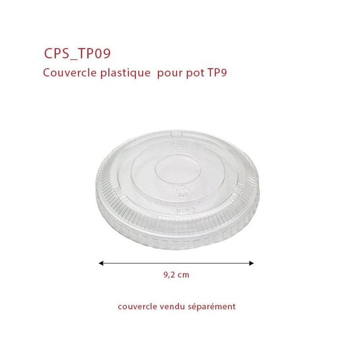 Couvercle plat
