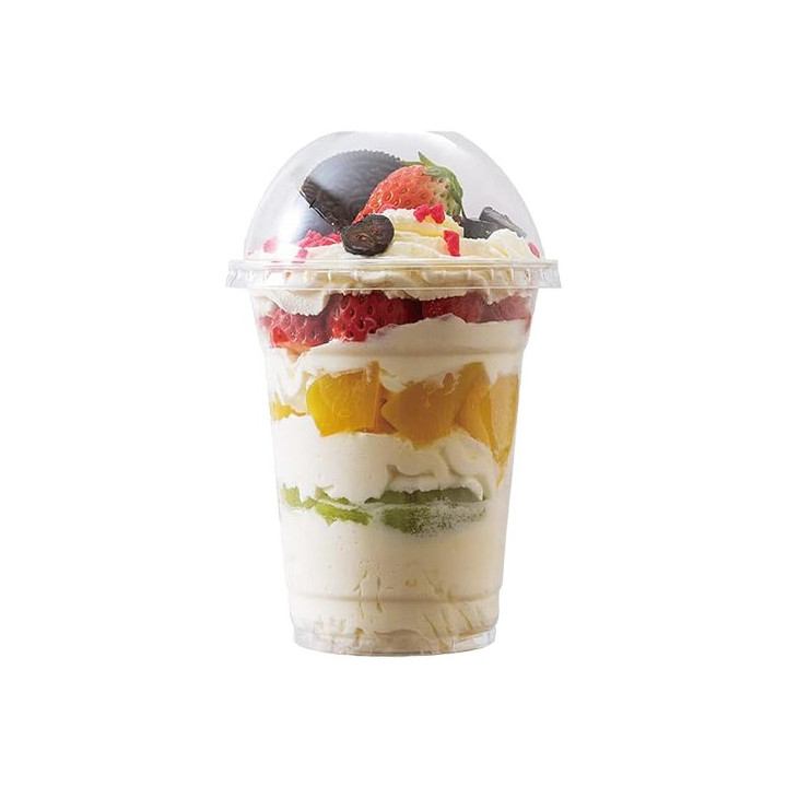 Shaker Smoothie Transparent + couvercle