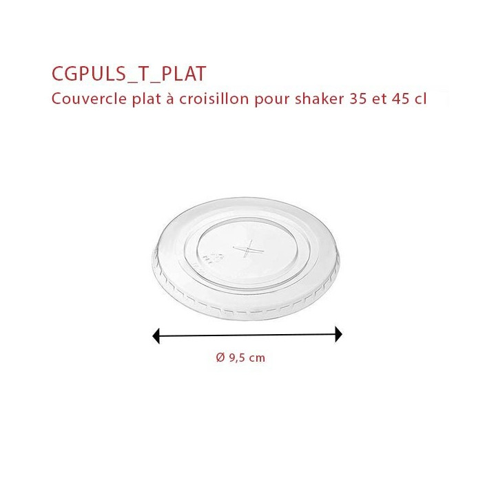Couvercle plat CGPULS_T_PLAT_C