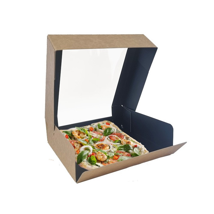 Boite carton fenêtre