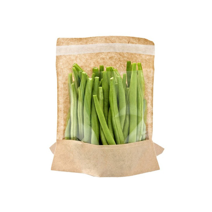 Sachet kraft fenêtre asperges