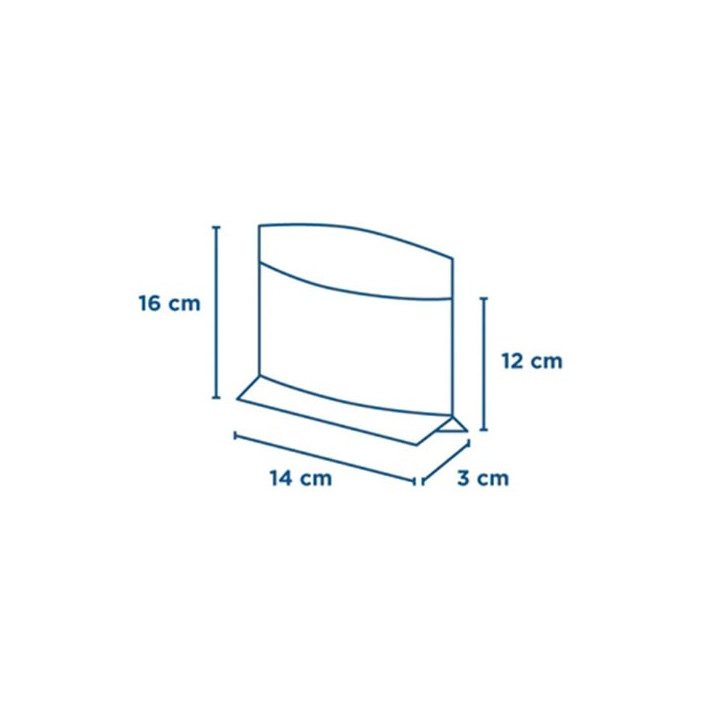 Sachet kraft fenêtre dimensions