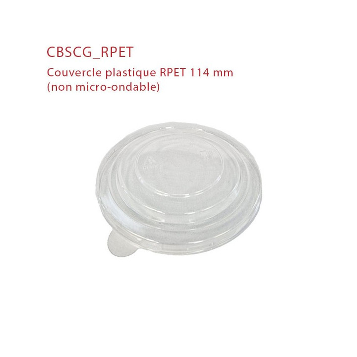 Pot Kraft Noir 114 mm | SML Food Plastic