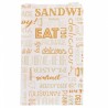 Sac Sandwich Papier Orange
