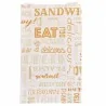 Sac Sandwich Papier Orange