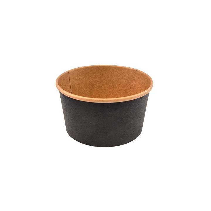 Pot kraft noir 400 ml