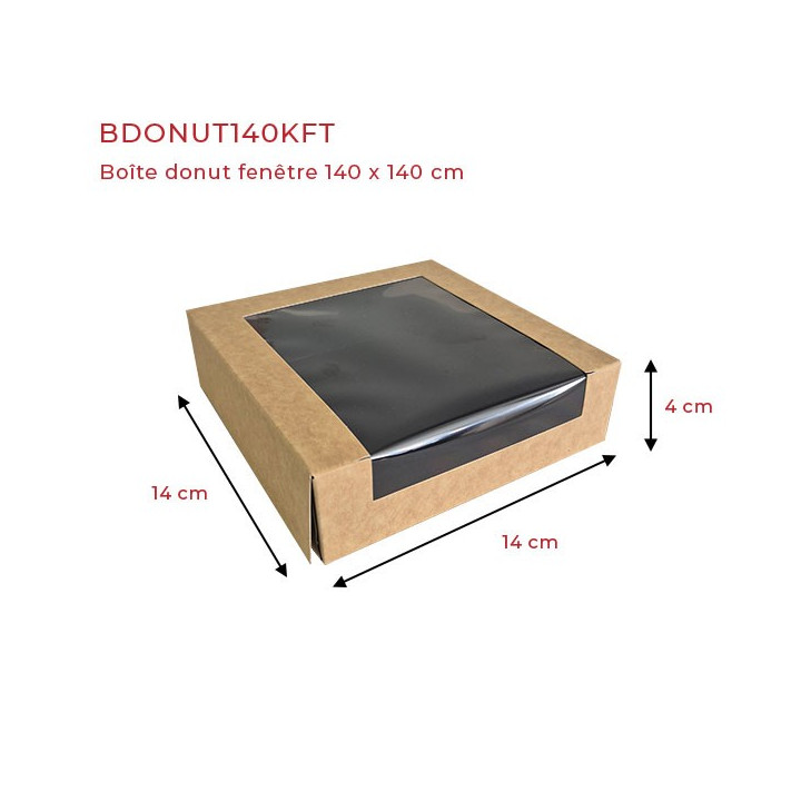 Boite carton fenêtre
