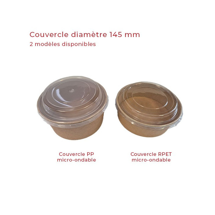 bal + couvercle diamètre 145 mm