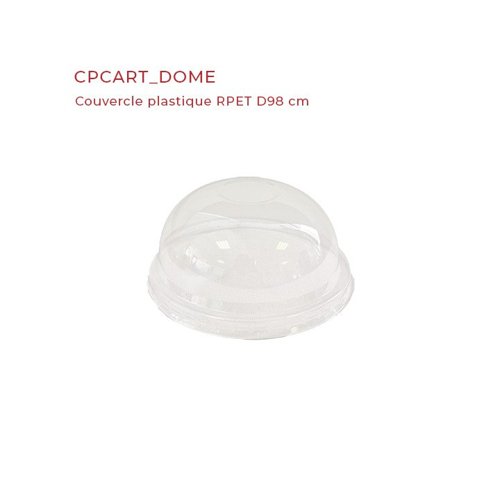 couvercle dome d98 mm