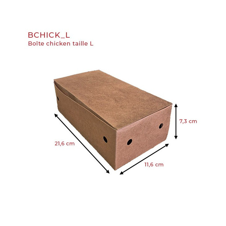 boite-alimentaire-carton-chicken-taille-l dimensions
