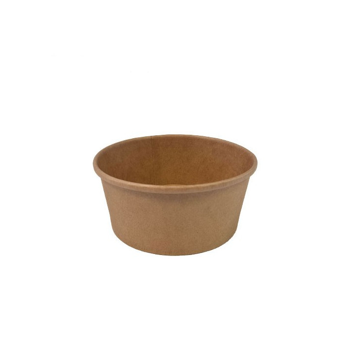 Pot kraft brun - SML Food Plastic