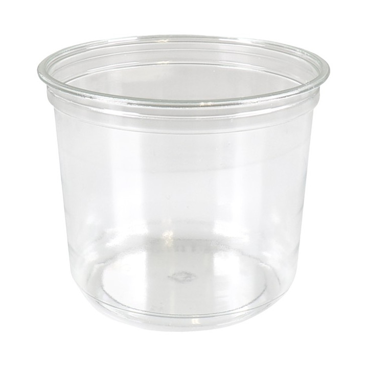 Pot Plastique Alimentaire Rond - SML Food Plastic