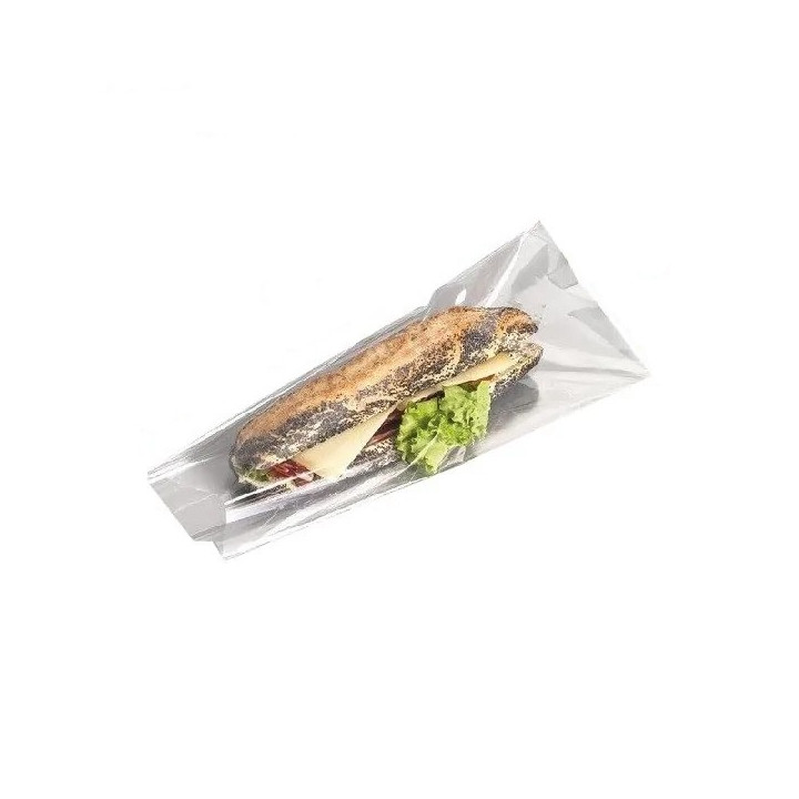 Sac Sandwich Transparent à Soufflet - SML Food Plastic