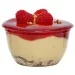 Coupe à dessert ECO Cristal framboise