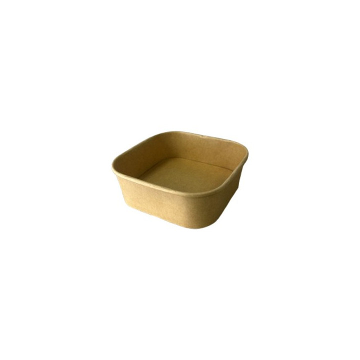 Saladier carton carré - SML Food Plastic