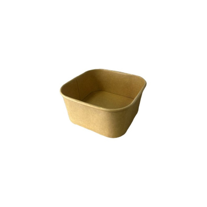 Saladier carton carré - SML Food Plastic