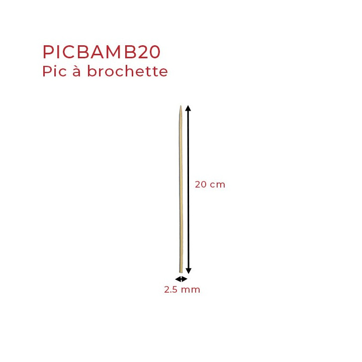 Pic bambou