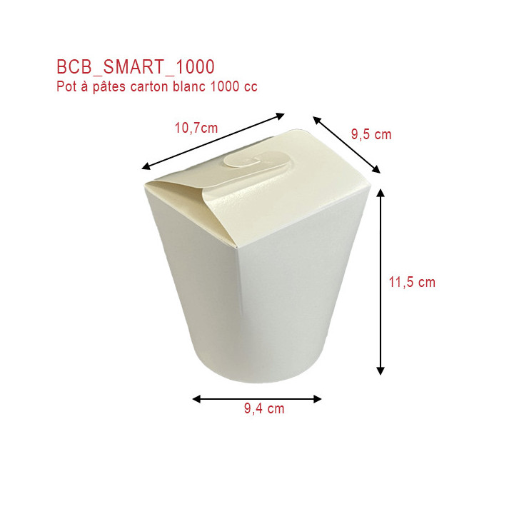 Pot à Pâtes Carton - SML Food Plastic
