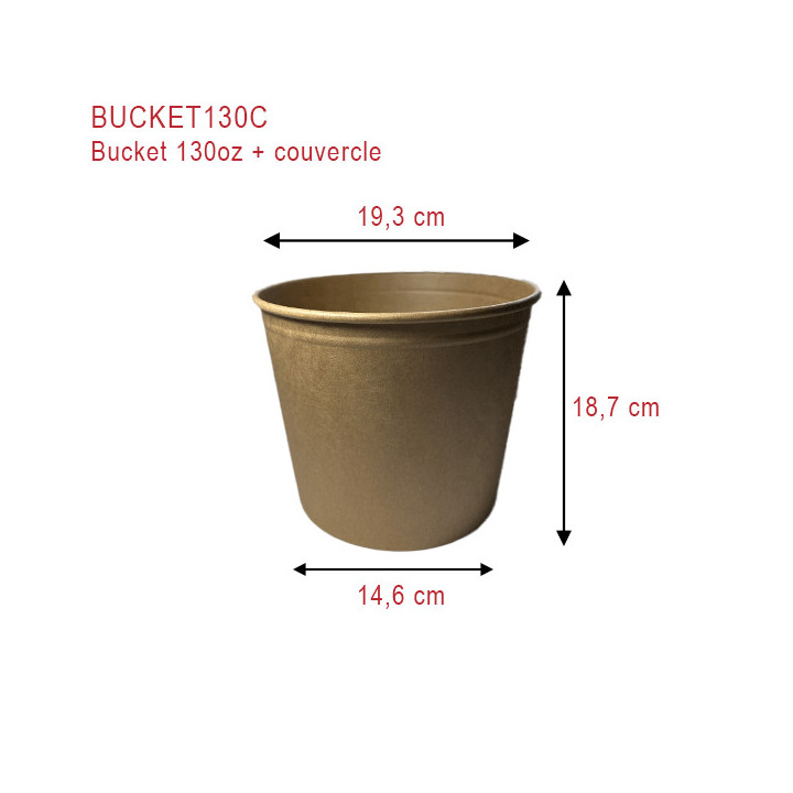 Bucket poulet 3900 ml
