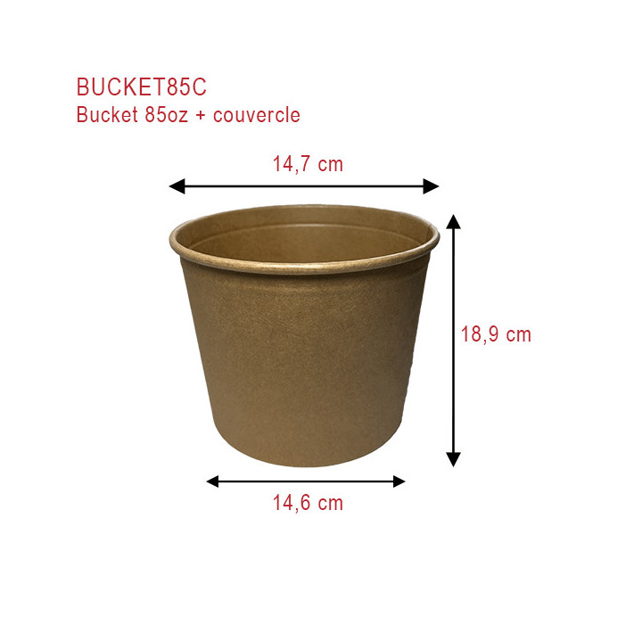 Bucket poulet 2500 ml