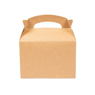 Boîte menu enfant kraft – Emballage repas à emporter