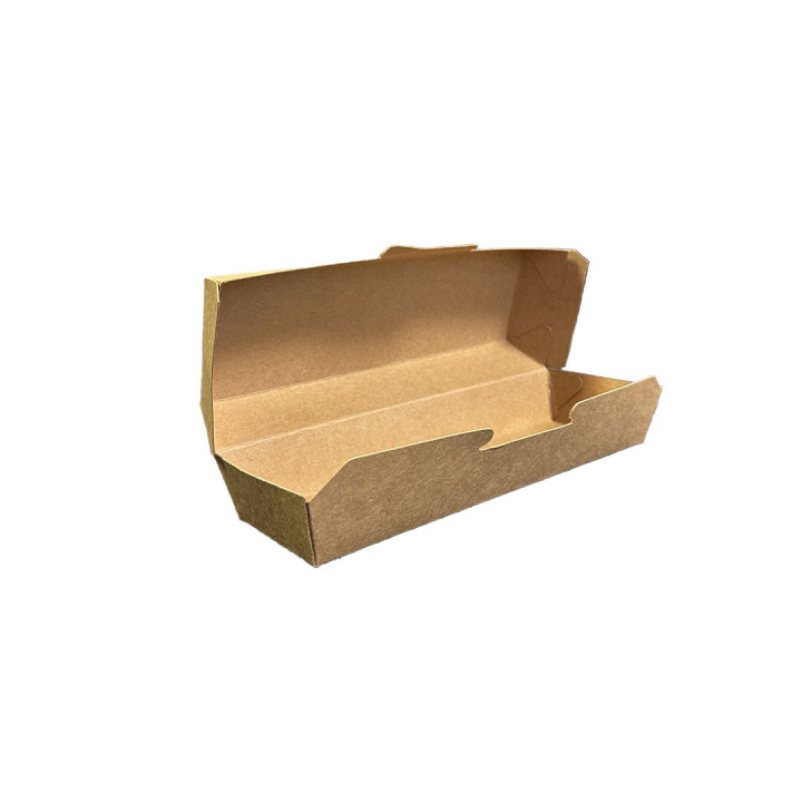 Boite-carton-hot-dog ouverte