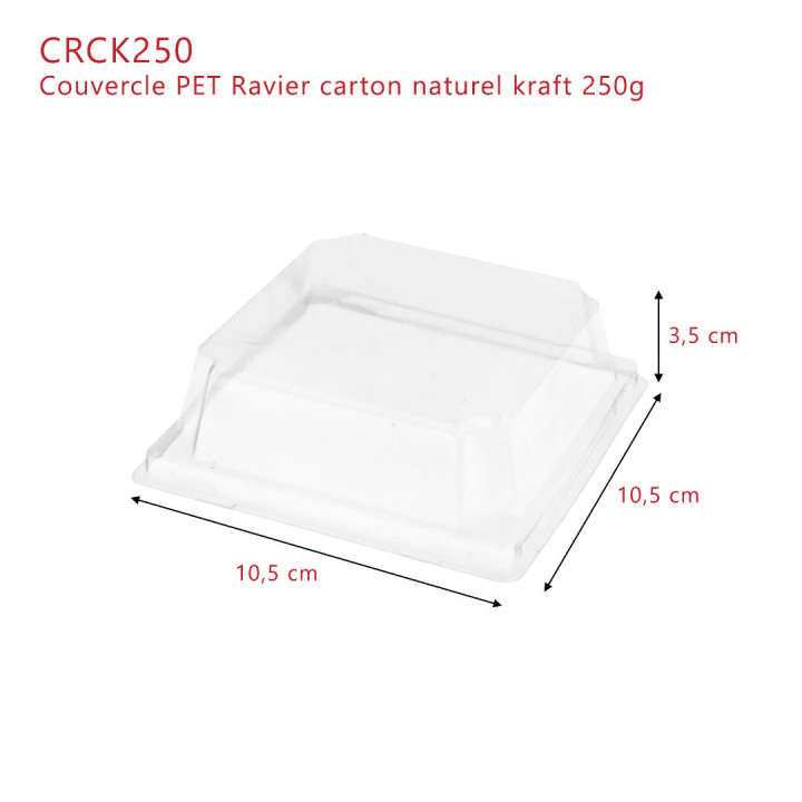 Boîte en Carton Alimentaire avec Couvercle Transparent| Vente à Emporter – SML Food Plastic