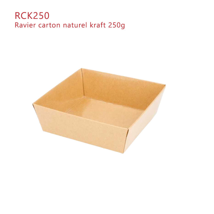 Boîte en Carton Alimentaire avec Couvercle Transparent| Vente à Emporter – SML Food Plastic