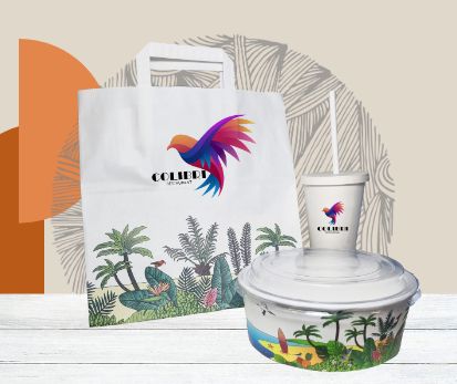 emballage alimentaire sac kraft personnalise