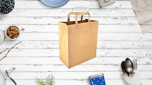 sac cabas kraft brun